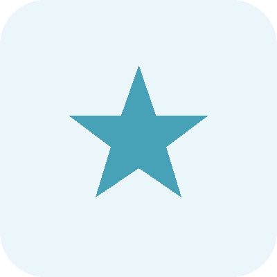 Quality over quantity icon